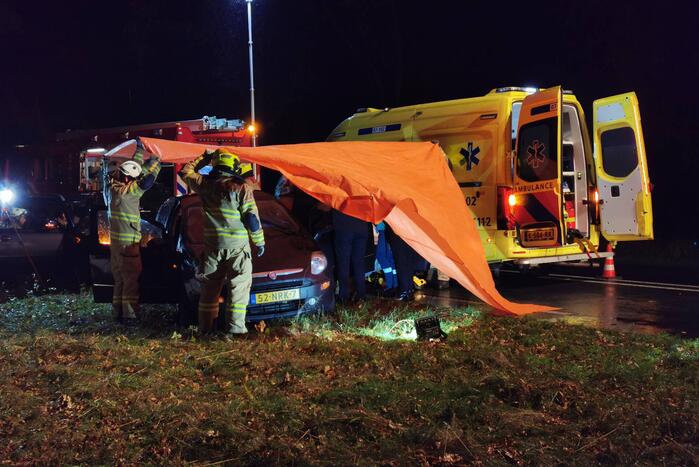 Twee auto's betrokken bij aanrijding