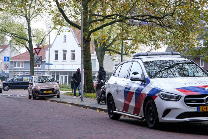 Brommerrijder en fietser botsen in Soesterkwartier