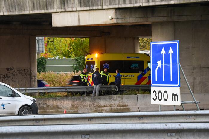 Traumahelikopter landt op snelweg voor ernstig ongeval