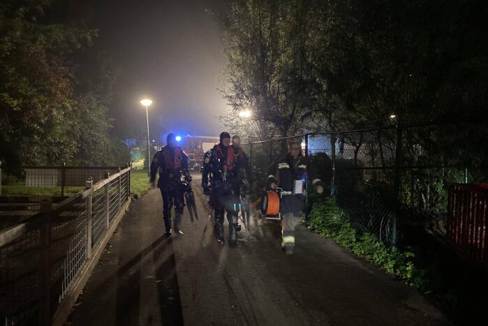 Kinderfiets in het water gevonden