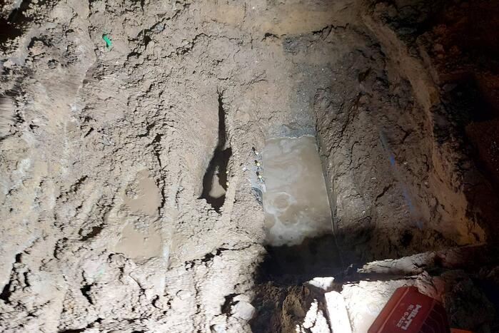 Breuk in waterleiding zorgt voor verminderde waterdruk
