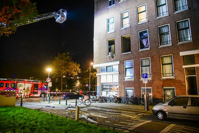 Twee gewonden na gasexplosie in woning