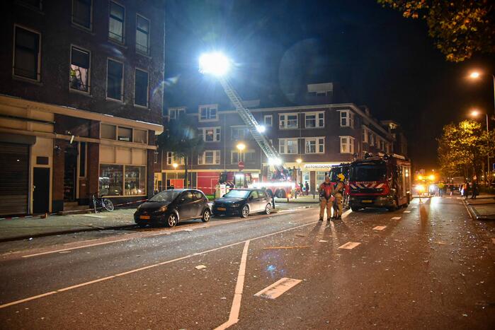 Twee gewonden na gasexplosie in woning