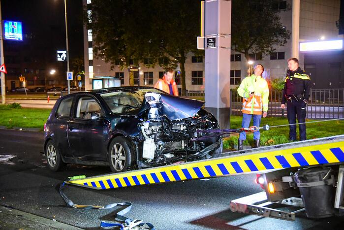 Automobilist spoorloos na ongeval