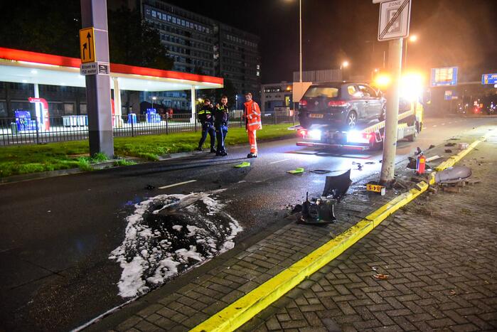 Automobilist spoorloos na ongeval