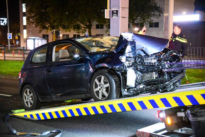 Automobilist spoorloos na ongeval