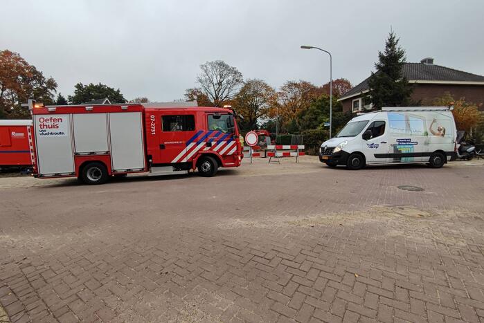 Gas- en waterleiding geraakt bij werkzaamheden