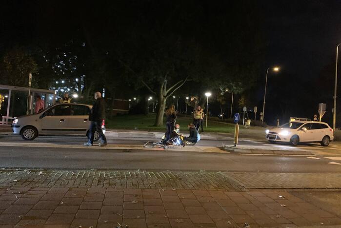 Wielrenner gewond bij aanrijding