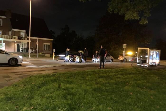 Wielrenner gewond bij aanrijding
