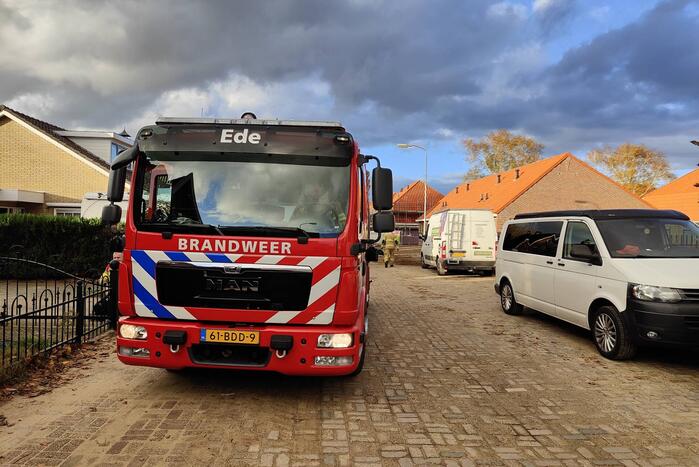 Gasleiding geraakt bij werkzaamheden