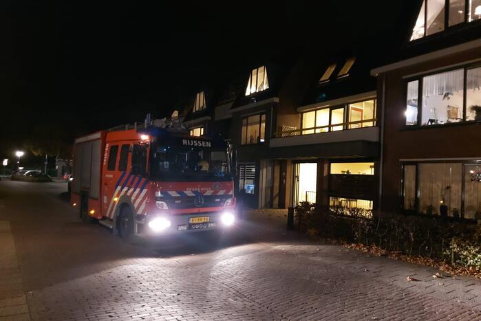 Brand gerucht bij Parkstede appartementencomplex