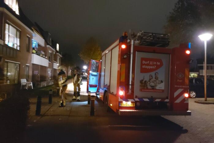 Brand gerucht bij Parkstede appartementencomplex
