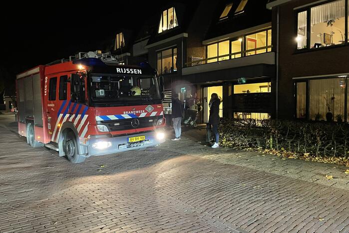 Brand gerucht bij Parkstede appartementencomplex