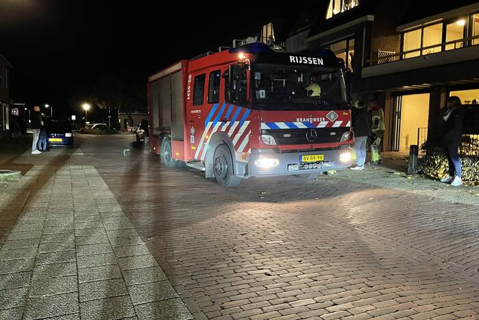 Brand gerucht bij Parkstede appartementencomplex
