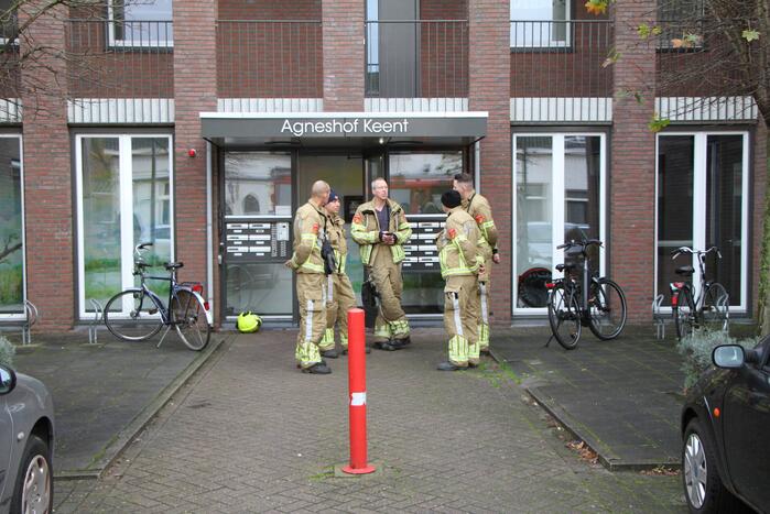 Benzinelucht geroken bij Agneshof Keent