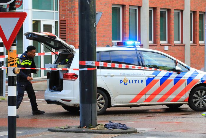 Persoon op fiets aangereden door auto