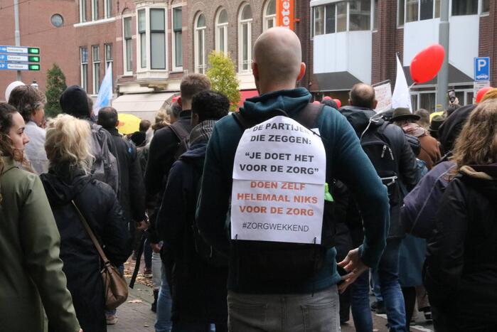 Grote demonstratie tegen coronamaatregelen