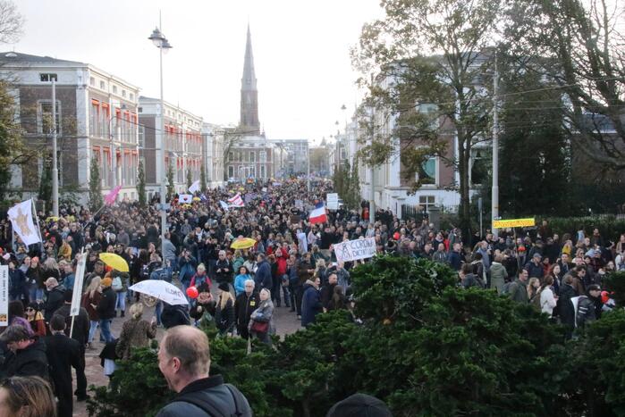 Grote demonstratie tegen coronamaatregelen