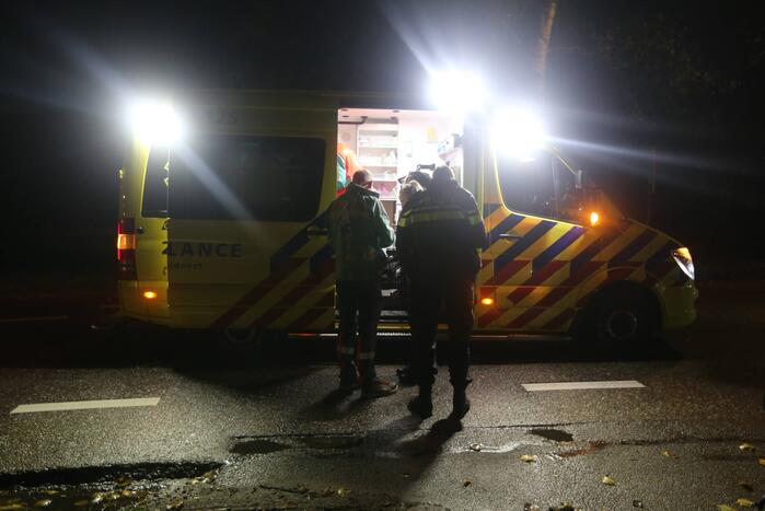 Scooterrijder gewond bij eenzijdig ongeval