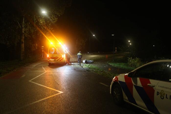Scooterrijder gewond bij eenzijdig ongeval