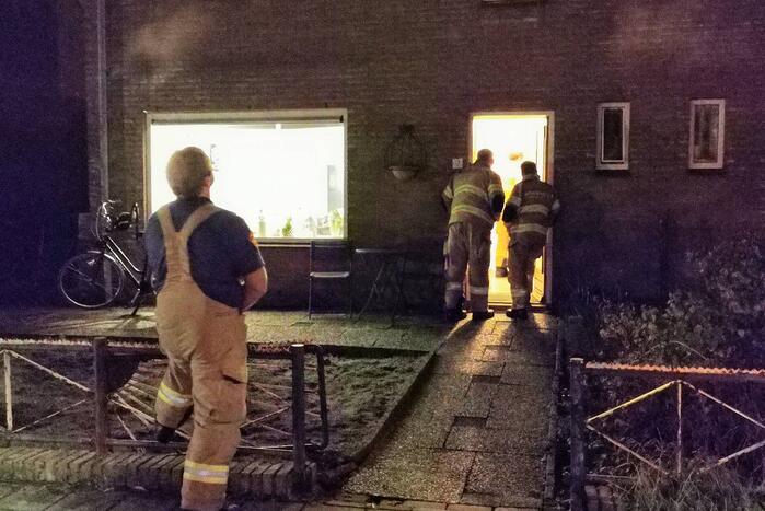 Meerdere CO melders gaan af in woning