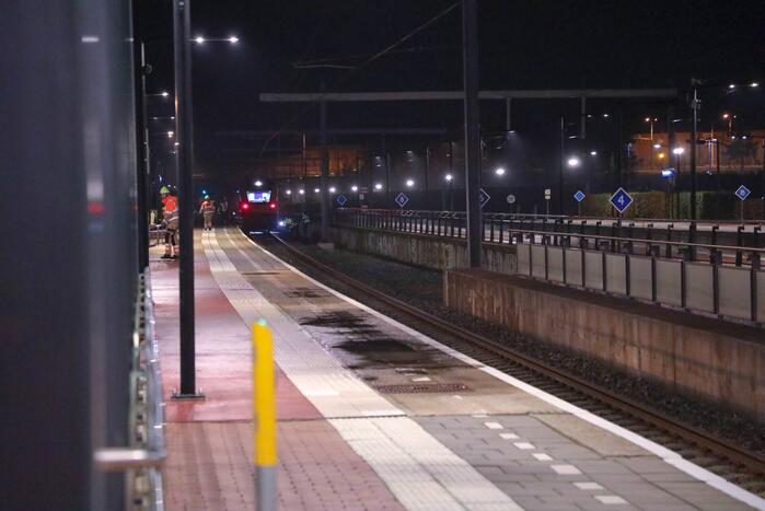 Tijdelijk geen treinverkeer door aanrijding op het spoor