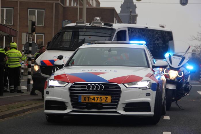 Voetganger gewond bij botsing met fietser