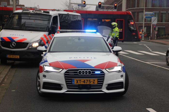 Voetganger gewond bij botsing met fietser