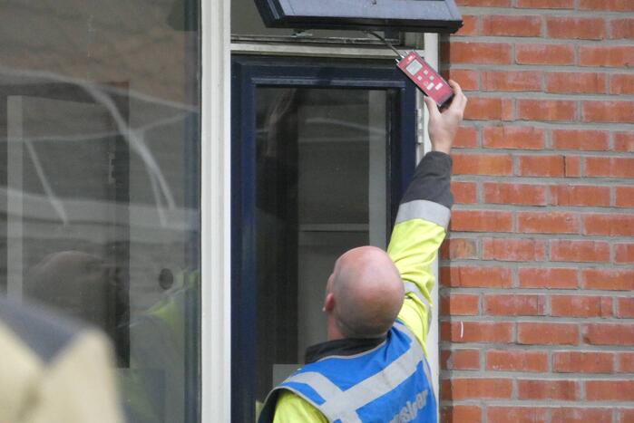 Brandweer doet onderzoek naar gaslucht