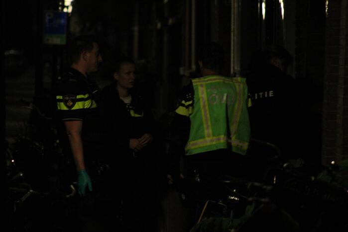 Persoon aangehouden na incident in woning