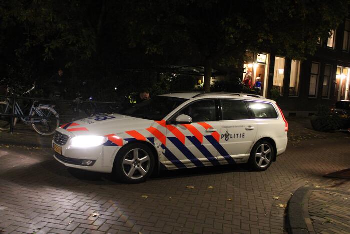 Persoon aangehouden na incident in woning