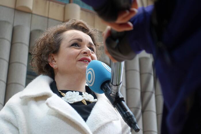 Gedupeerden toeslagenaffaire protesteren bij Belastingdienst