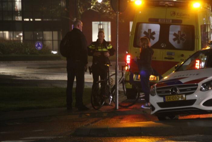 Fietser gewond na ongeval met auto