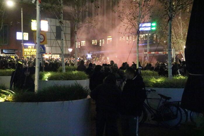 Honderden personen aanwezig bij lawaai protest