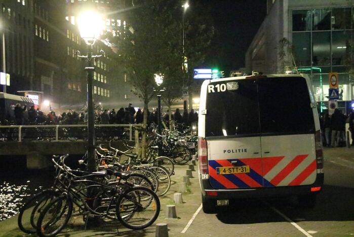 Honderden personen aanwezig bij lawaai protest