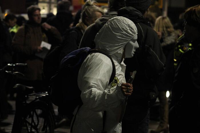 Honderden personen aanwezig bij lawaai protest