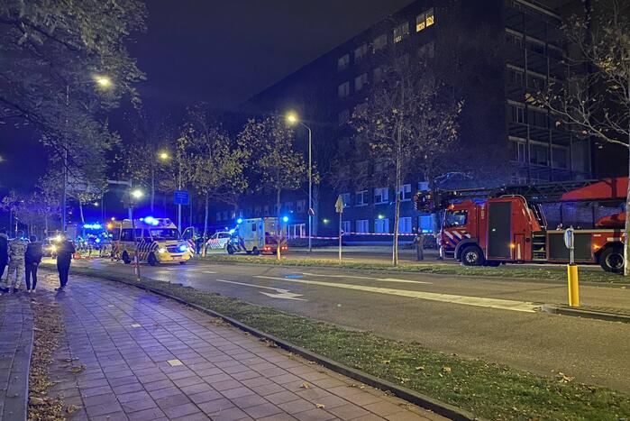 Bestuurder bekneld door ernstig ongeval