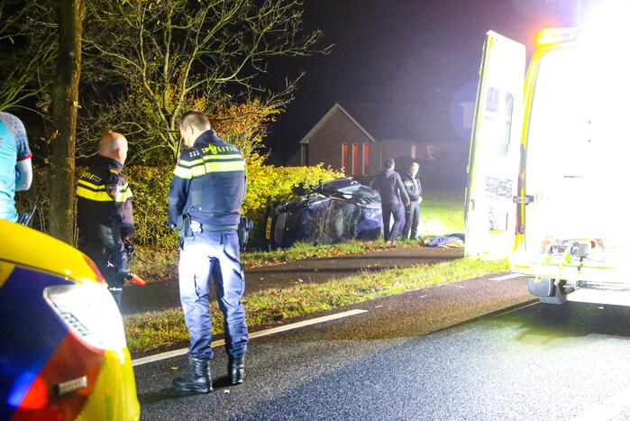 Bestuurder aangehouden na ernstig ongeval