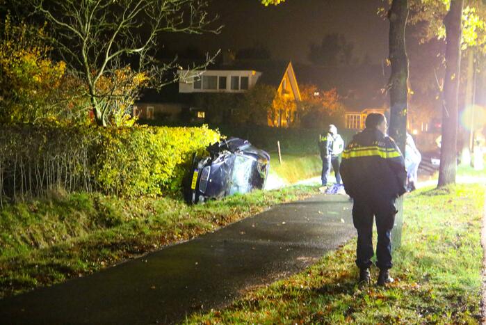 Bestuurder aangehouden na ernstig ongeval