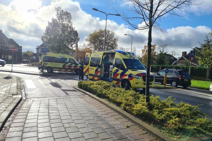 Fietser ernstig gewond na valpartij