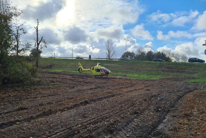 Fietser ernstig gewond na valpartij