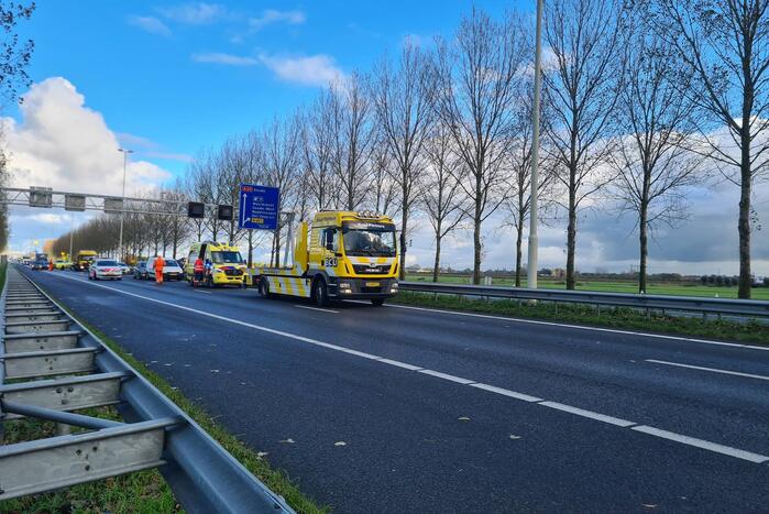 Flinke file na kop-staartaanrijding