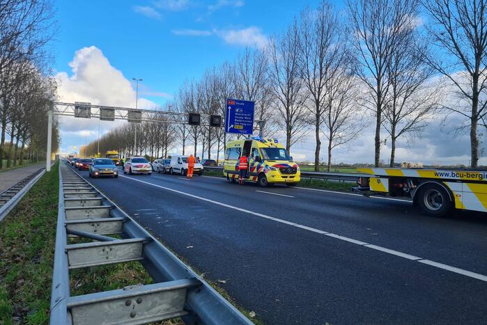 Flinke file na kop-staartaanrijding
