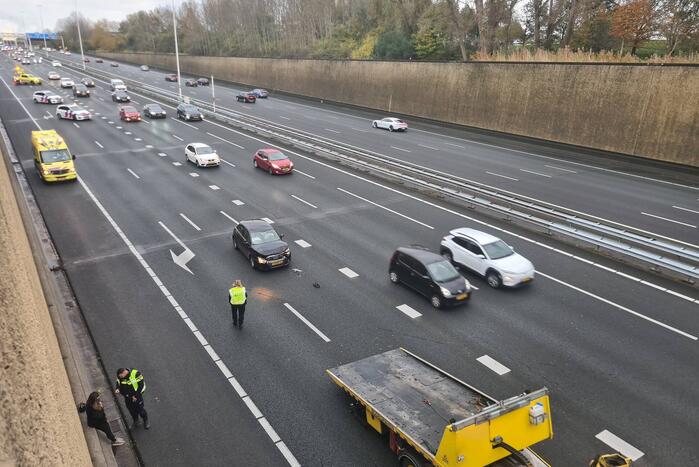 Veel schade bij ongeval tussen twee auto's