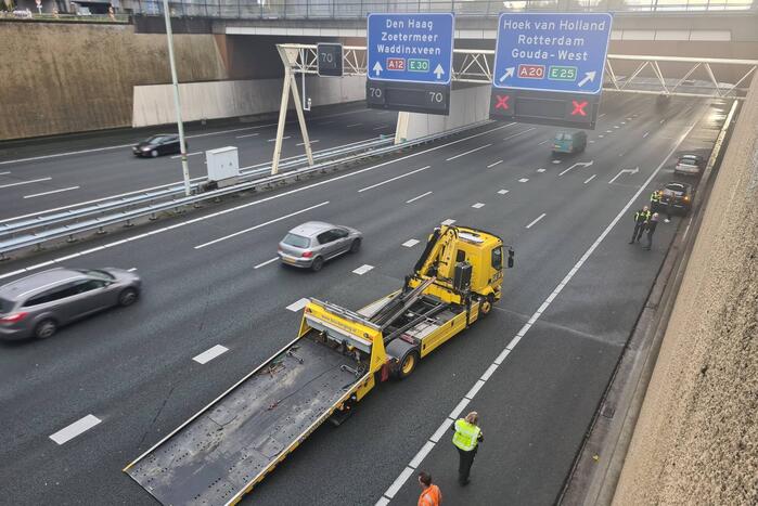 Veel schade bij ongeval tussen twee auto's