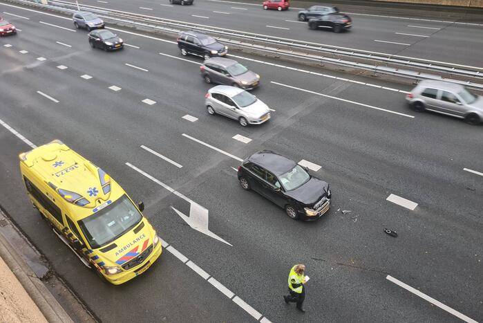 Veel schade bij ongeval tussen twee auto's