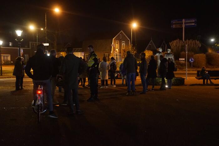 Demonstratie tegen maatregelen van het kabinet