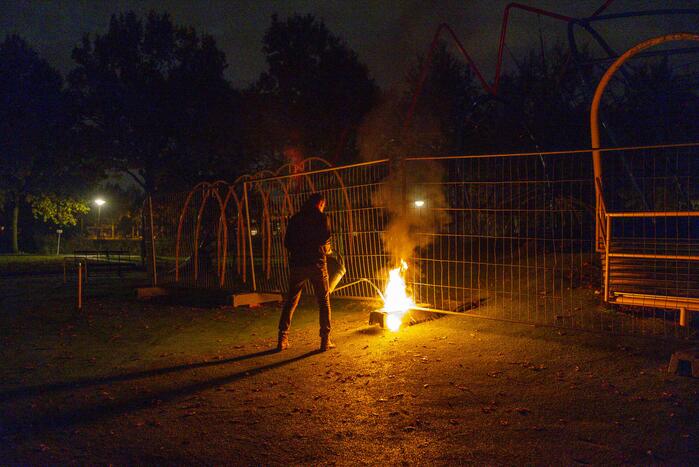 Opnieuw brand gesticht bij speeltoestel De Draak