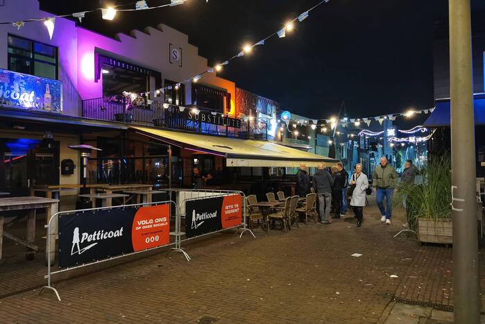 Politie-inzet voor sluiting horeca
