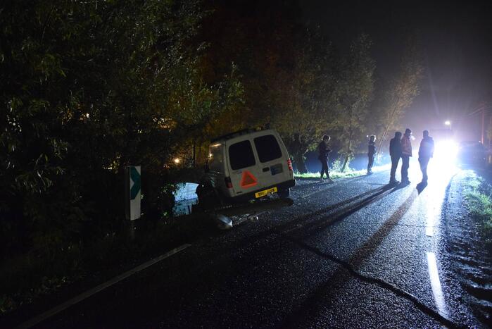 Opnieuw ongeval in bocht